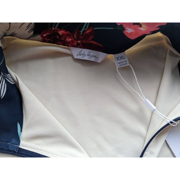 Lady Hagen Women's Golf Drawstring Sleeveless Polo Size XXL Birch WGH11429 NEW - Picture 5 of 6